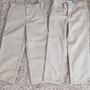 Gymboree Boy's size 6 Uniform School Pants Khaki